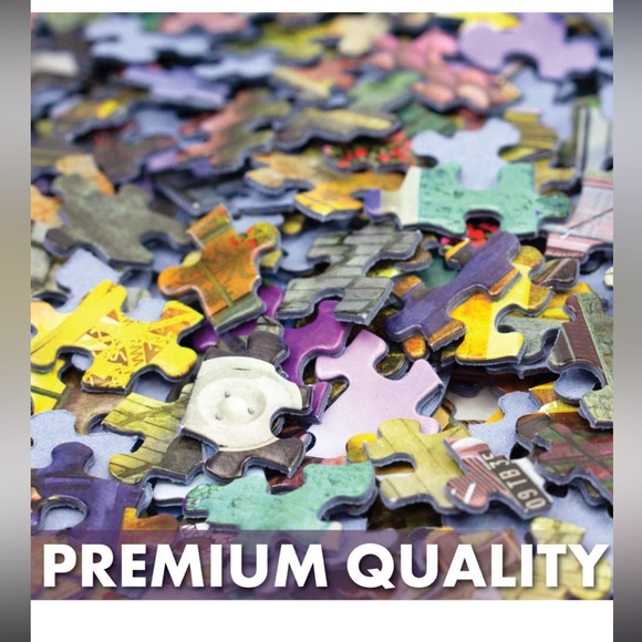 •Springbok 1000pc. ‘Groovy Records’ Puzzle EUC - Picture 5 of 7